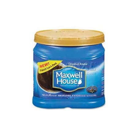Maxwell House Maxwell House Original Roast Coffee, Regular, Arabica Bean, Medium Roast, 30.6 oz. KRF04648